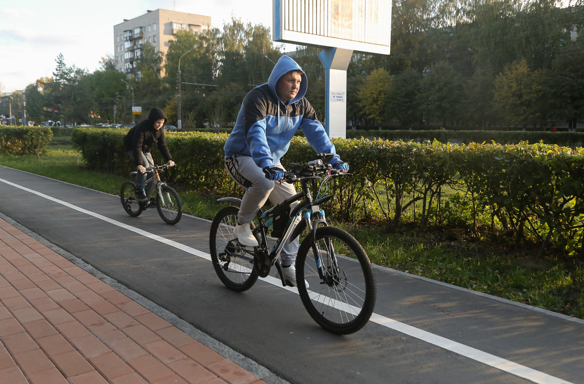 На ряде благоустраиваемых в Нижнем Новгороде объектах обустроят велодорожки