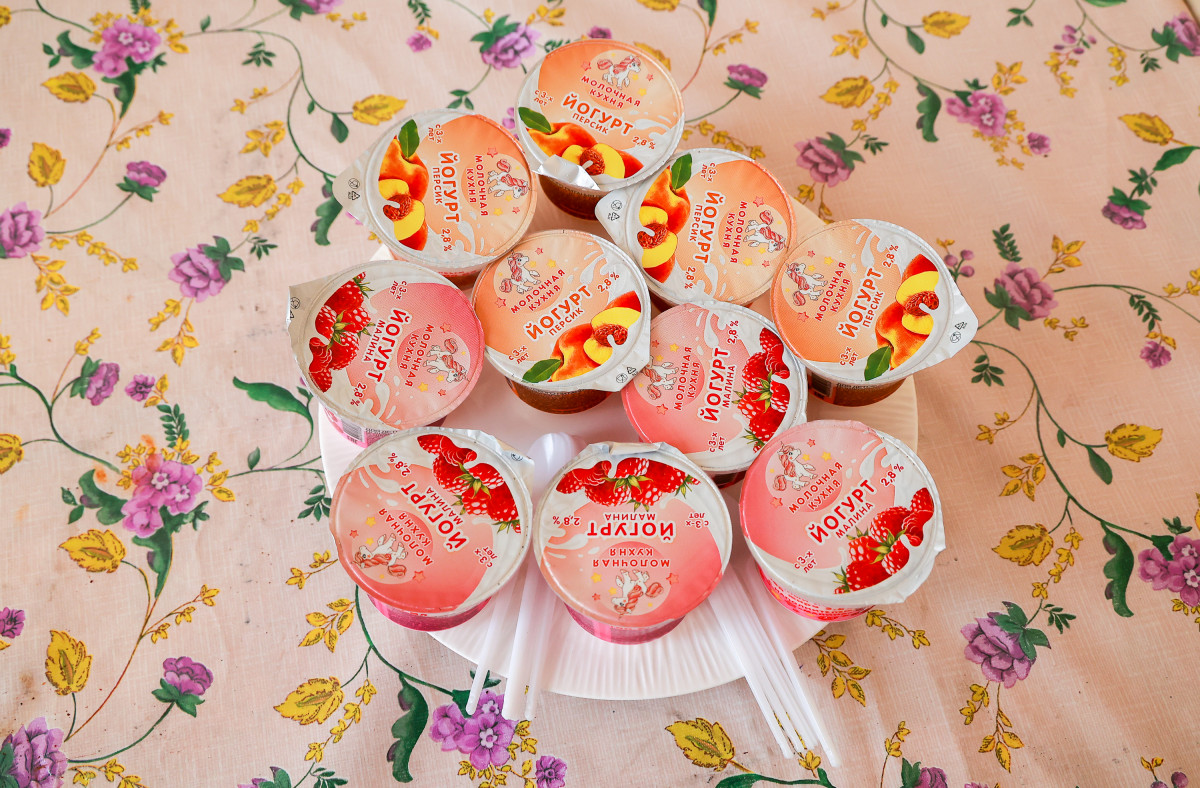 Нижегородская «Молочная кухня» начала выпускать малиновый и персиковый йогурты