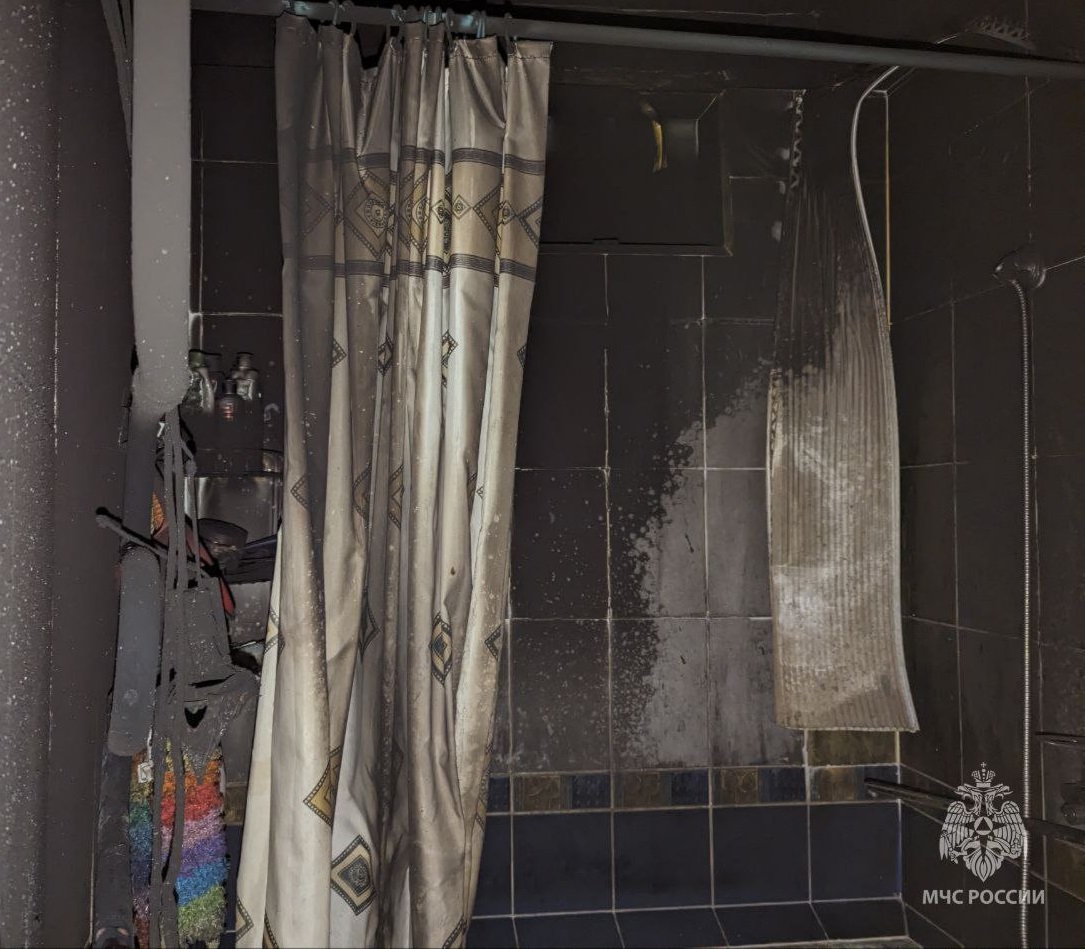 Жителей дома на Чаадаева эвакуировали из-за пожара в ванной