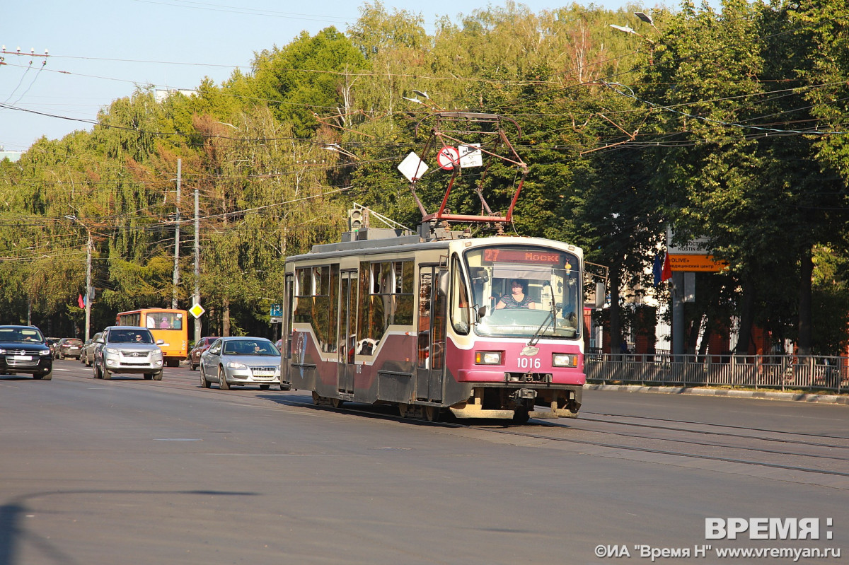 Нижегородские трамваи №6 и 7 полноценно запустят в июле — августе