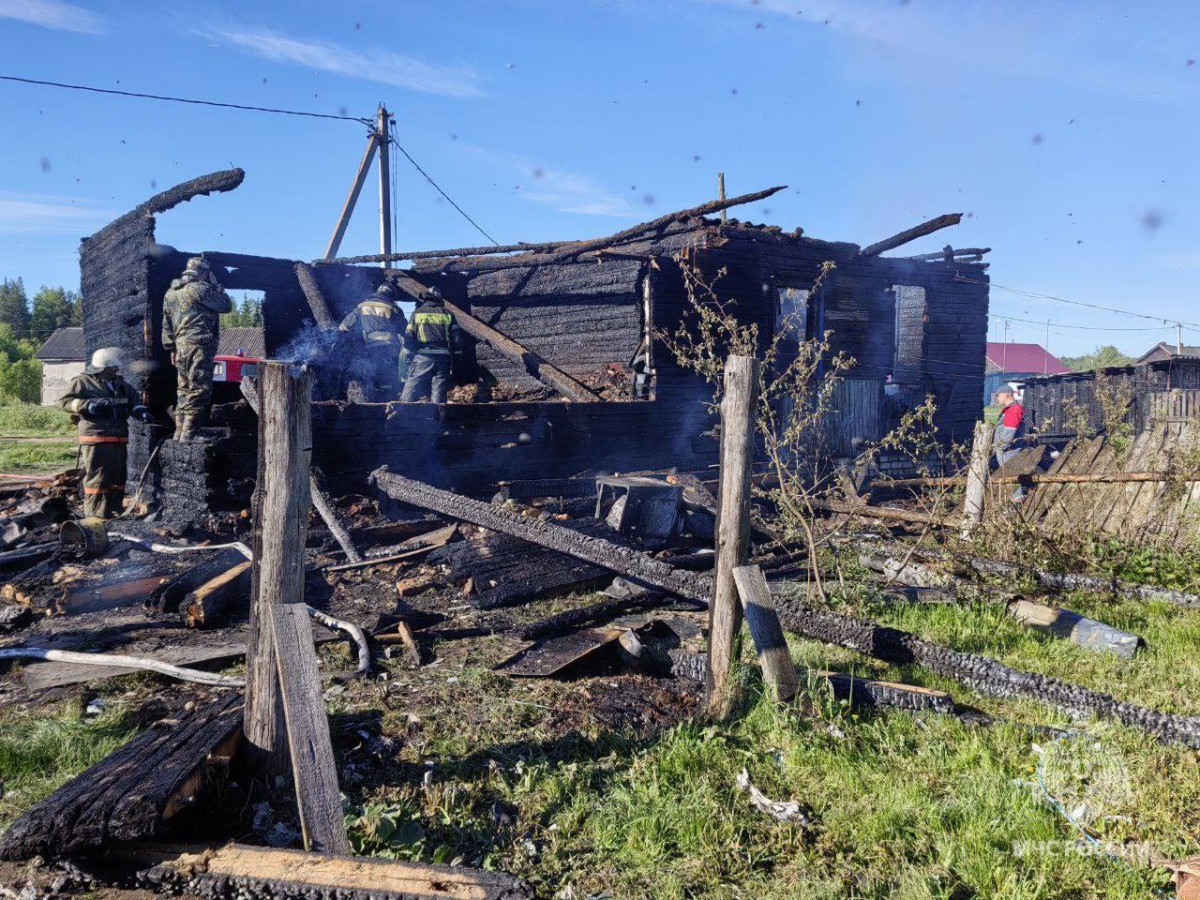 Семья погибла на пожаре в Выксунском округе