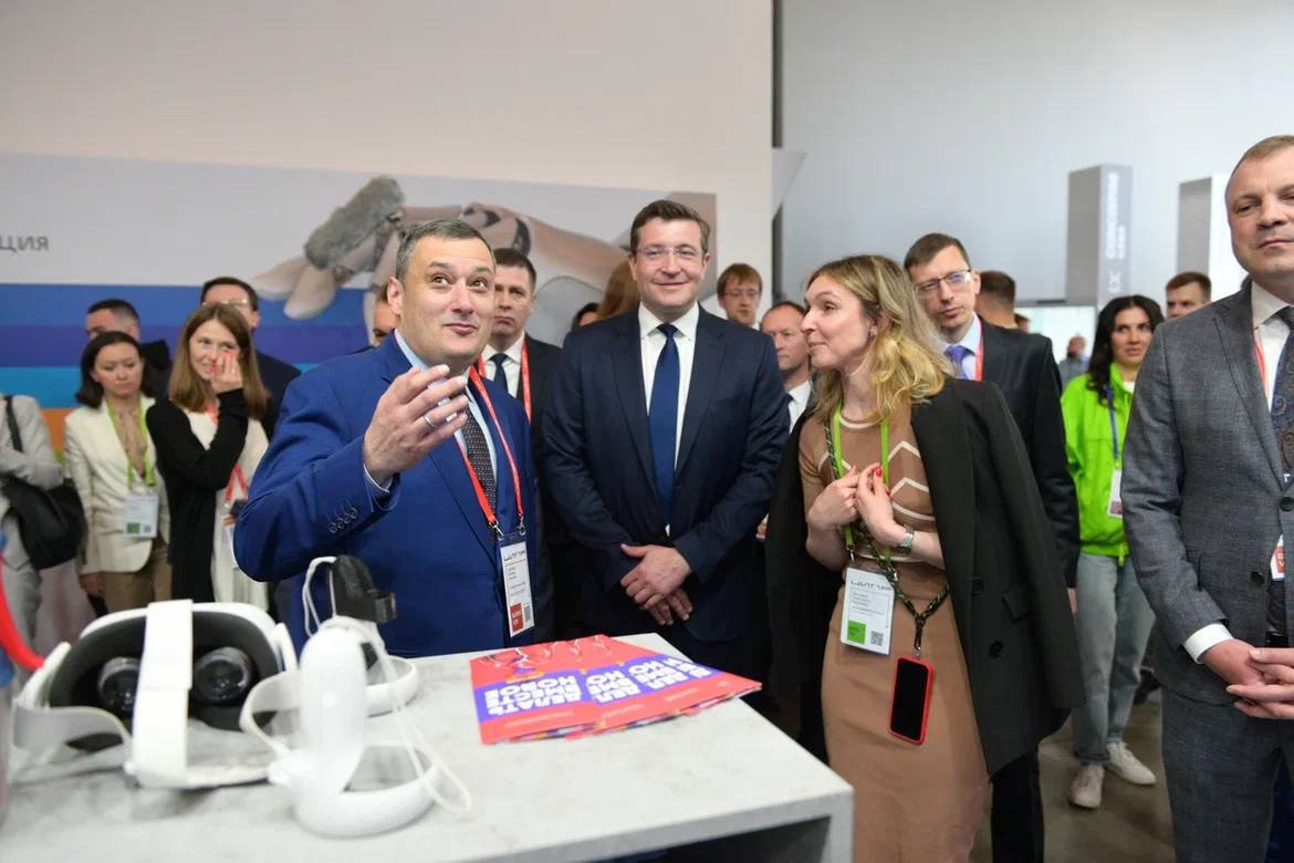 Хинштейн посетил «ЦИПР-2024» в Нижнем Новгороде 24 мая