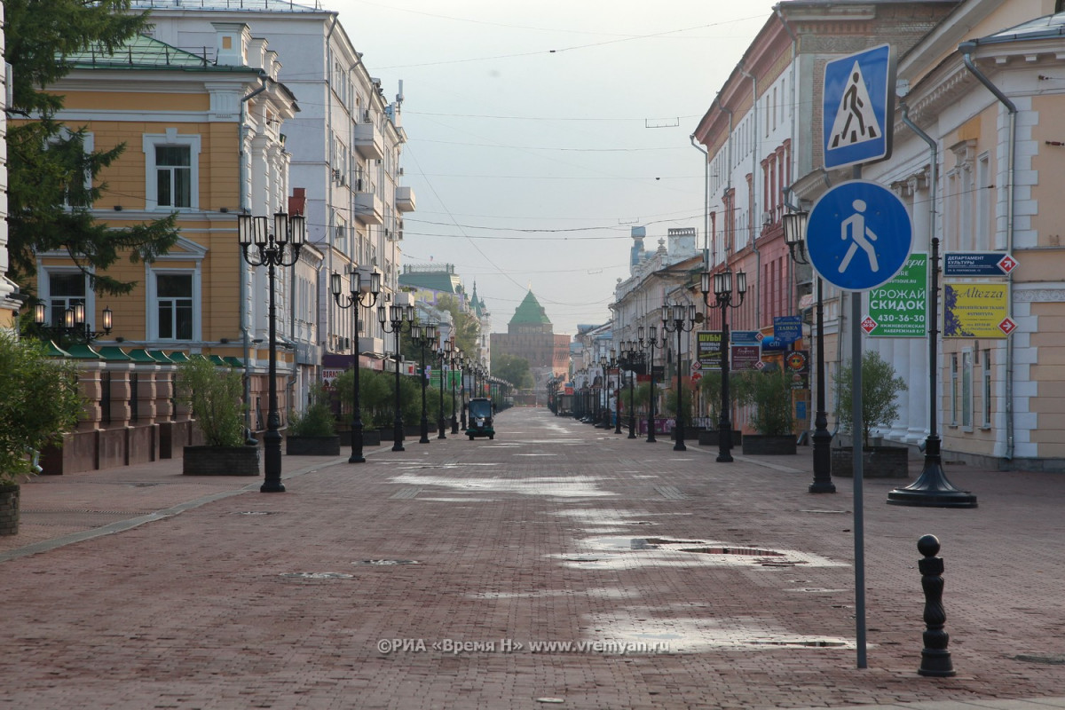 Дождливая неделя ожидается в Нижнем Новгороде с 3 июня