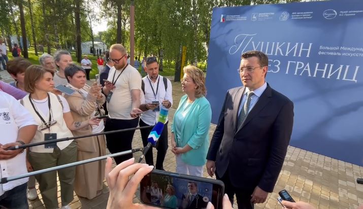 Елена Ямпольская приехала в Большое Болдино на открытие фестиваля «Пушкин без границ»