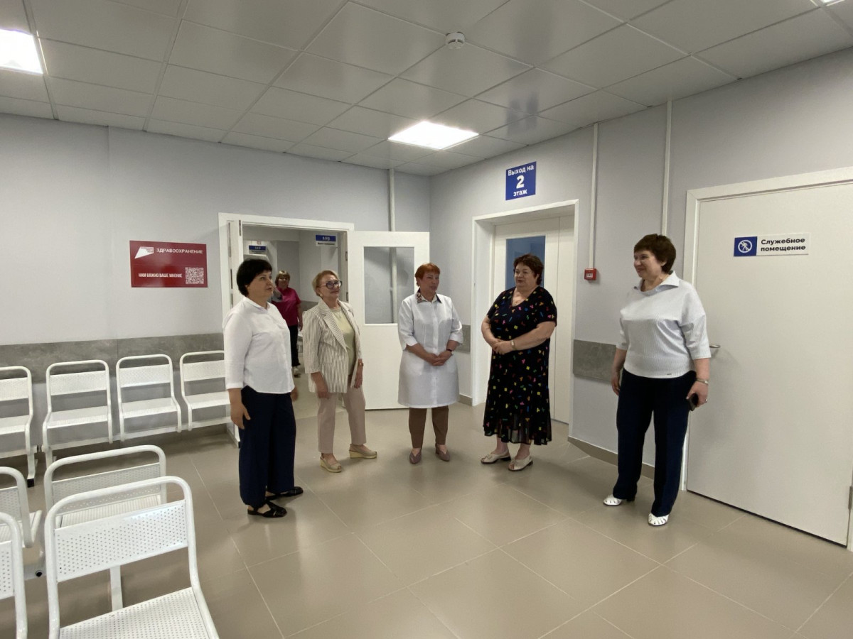 В поликлинике Навашинской ЦРБ завершился масштабный капремонт