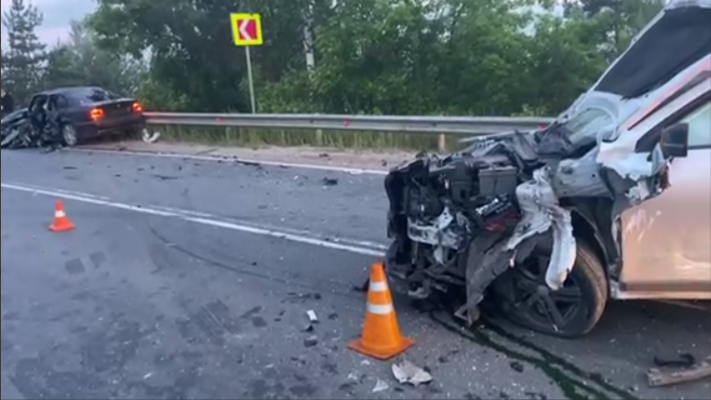 Авария на Игумновском шоссе в Нижегородской области