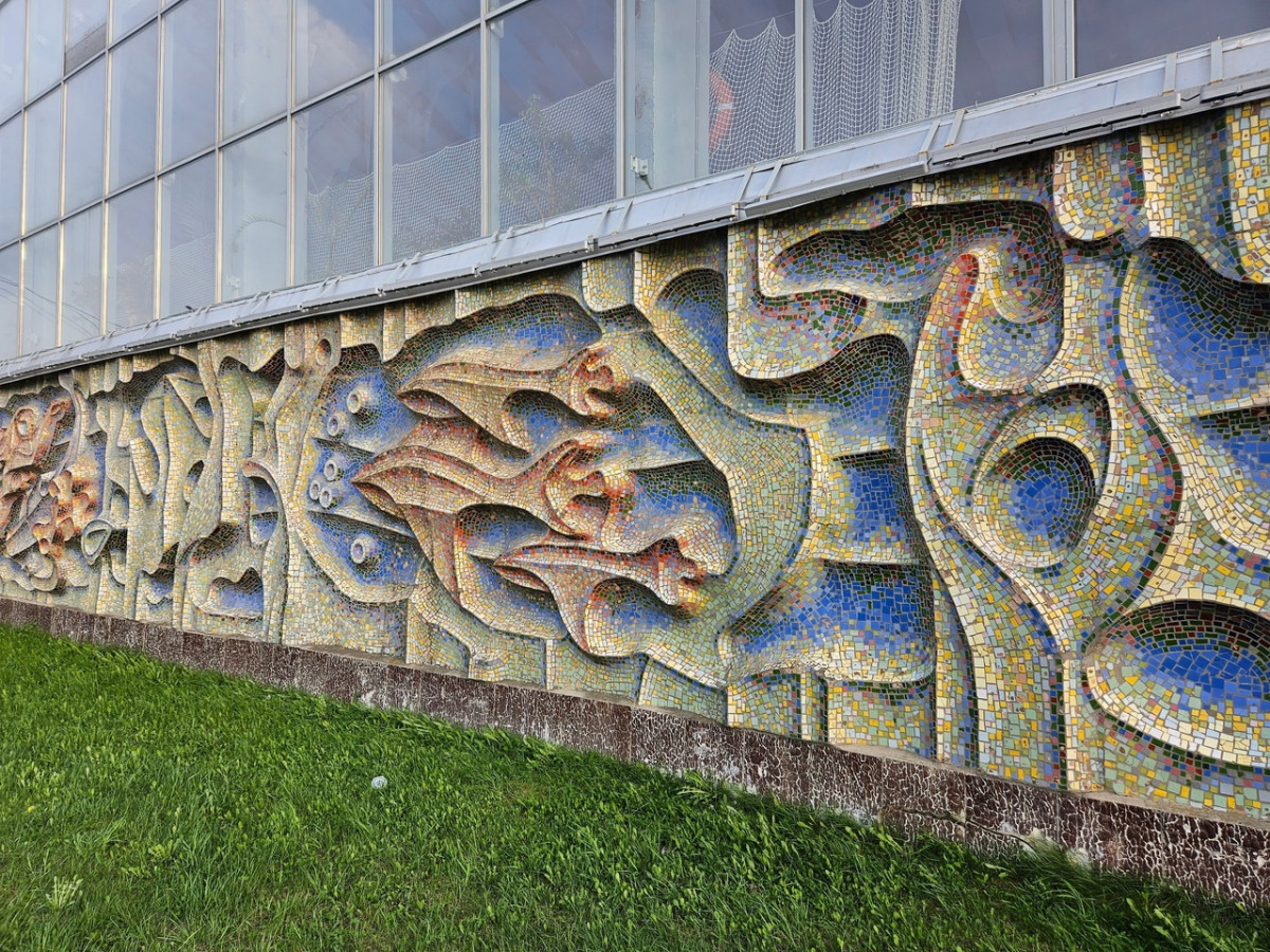 Мозаику «Подводный мир» отреставрируют в Дзержинске