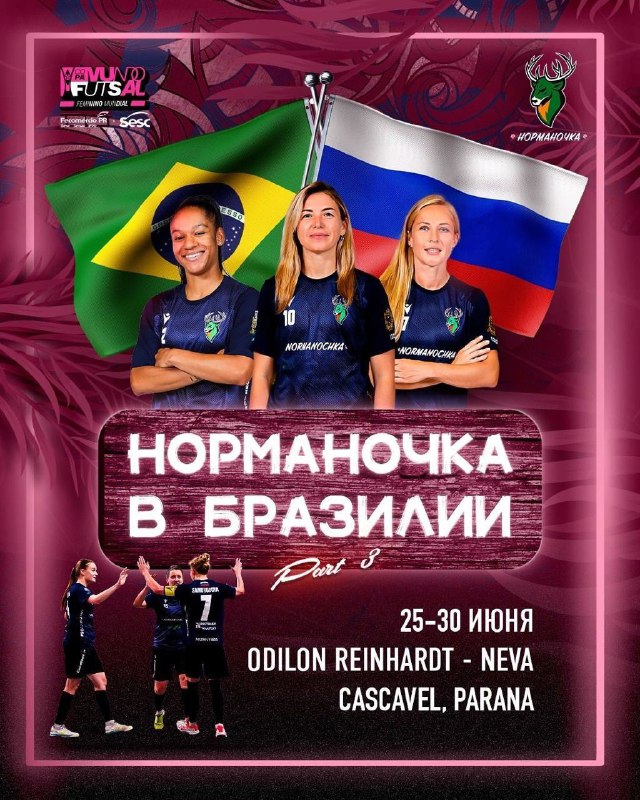 Нижегородская «Норманочка» третий год подряд поборется за победу в Кубке мира в Бразилии