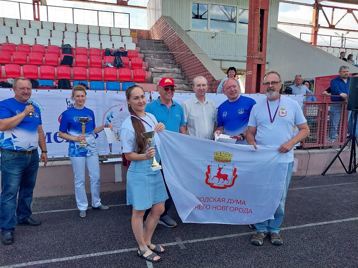 Команда городской Думы Нижнего Новгорода завоевала «серебро» на этапе XVII парламентской Спартакиады