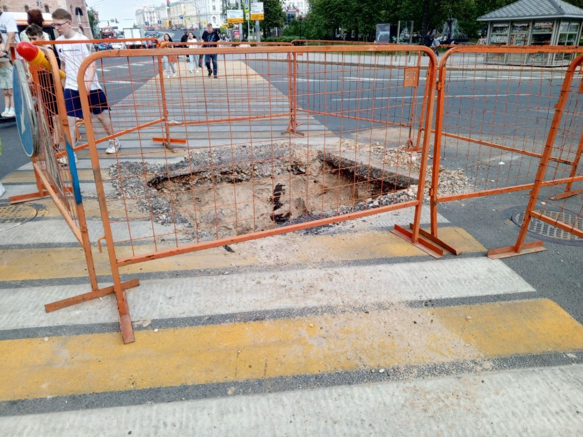 Участок улицы Студеной в Нижнем Новгороде перекроют с 8 июля