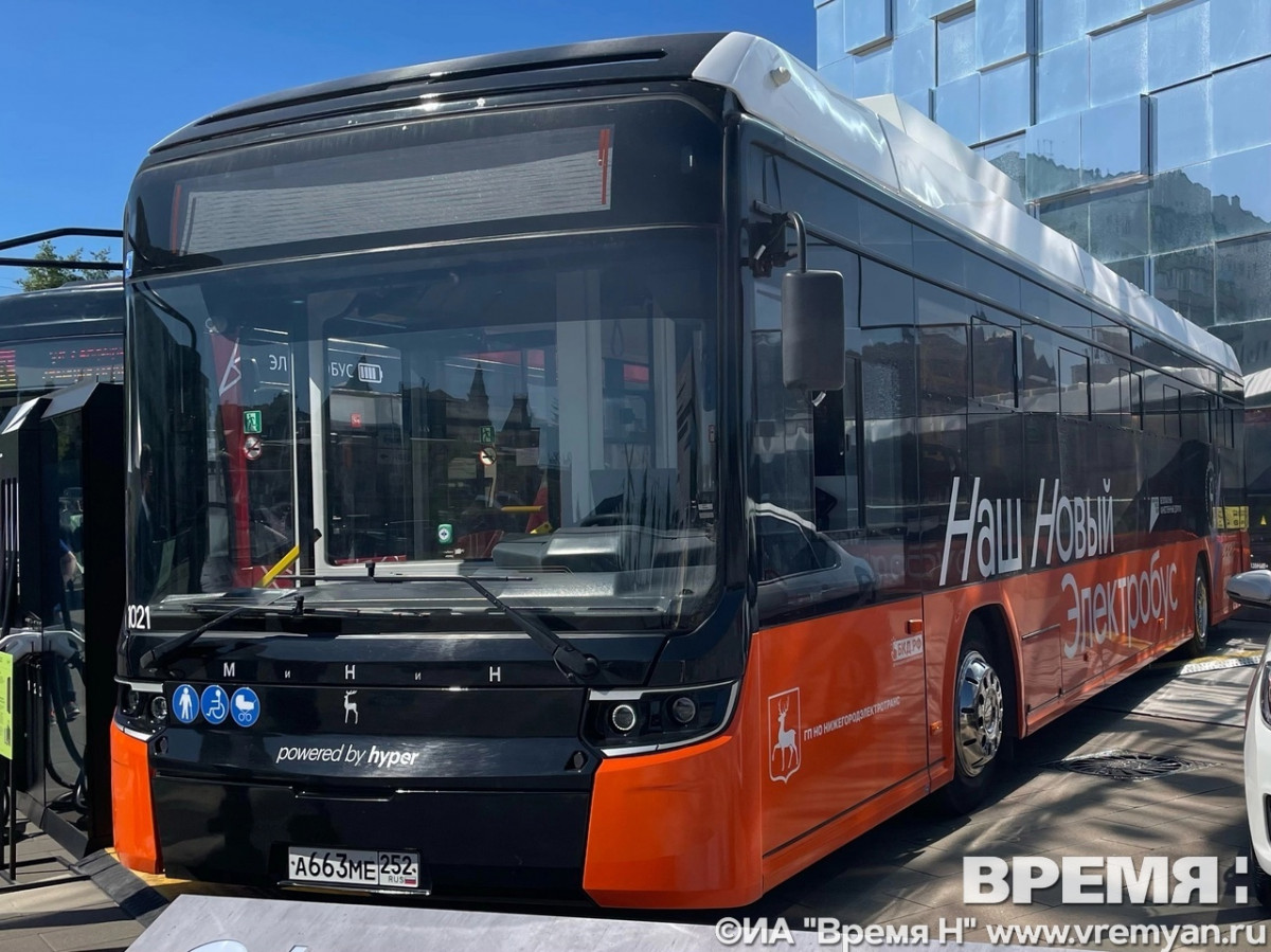 Электробусный маршрут Э-14 запустят в Нижнем Новгороде в июле