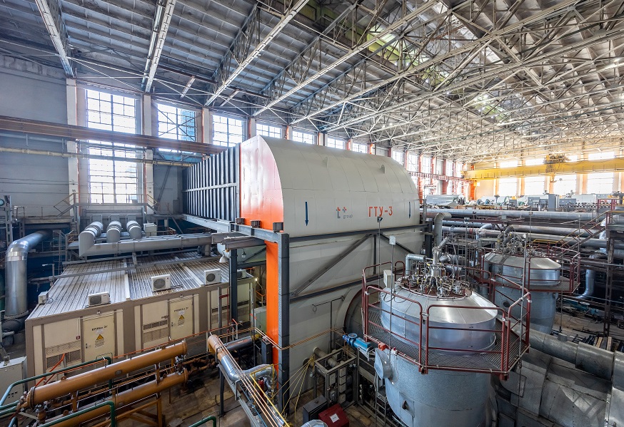 На Дзержинской ТЭЦ применили уникальную технологию для модернизации опорно-упорного подшипника газовой турбины