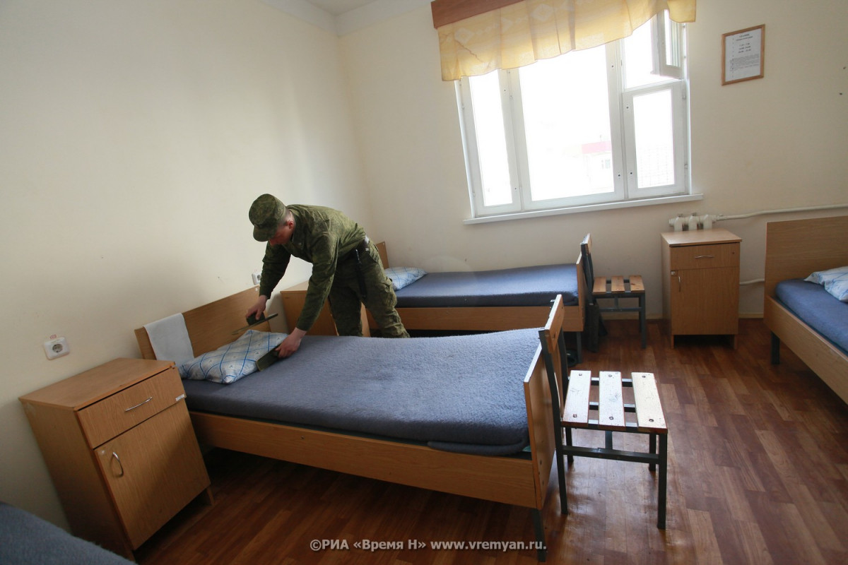 Около 70 юношей из Приокского района отправились на службу в Вооруженные силы России