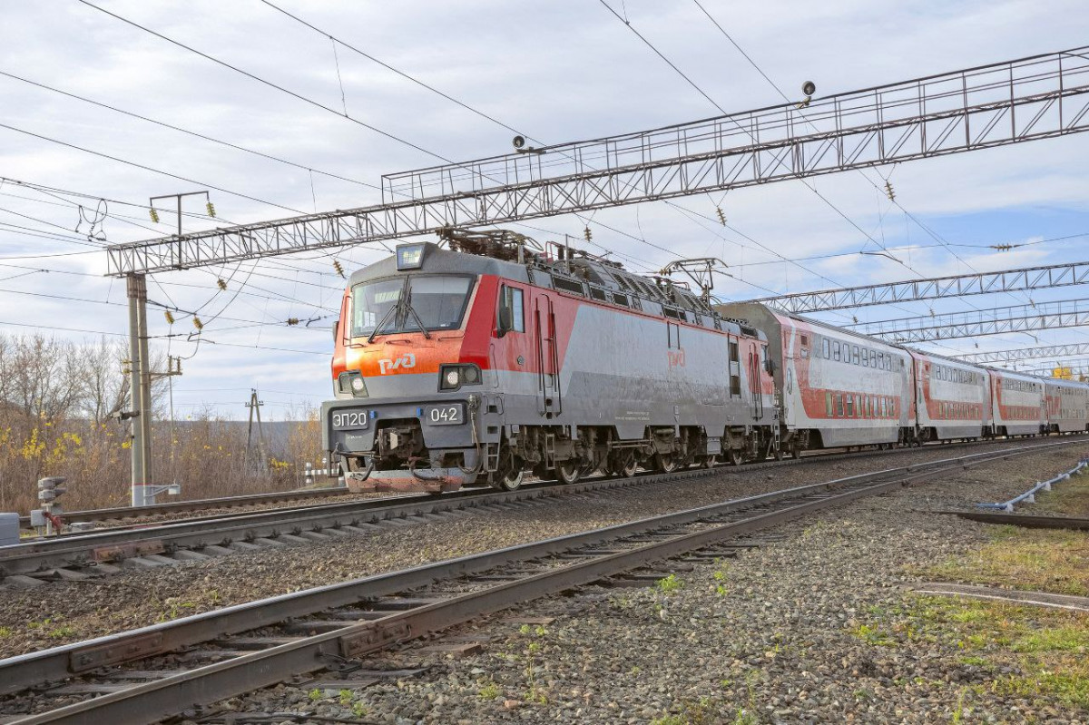 Перевозки двухэтажными поездами между Йошкар-Олой и Москвой выросли почти на 17% за 6 месяцев 2024 года