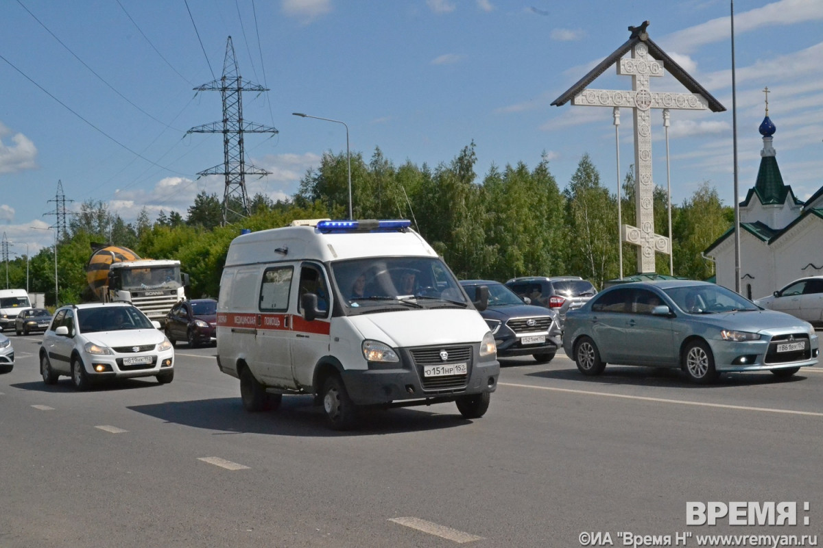 11 машин столкнулись на Московском шоссе в Нижнем Новгороде 12 июля