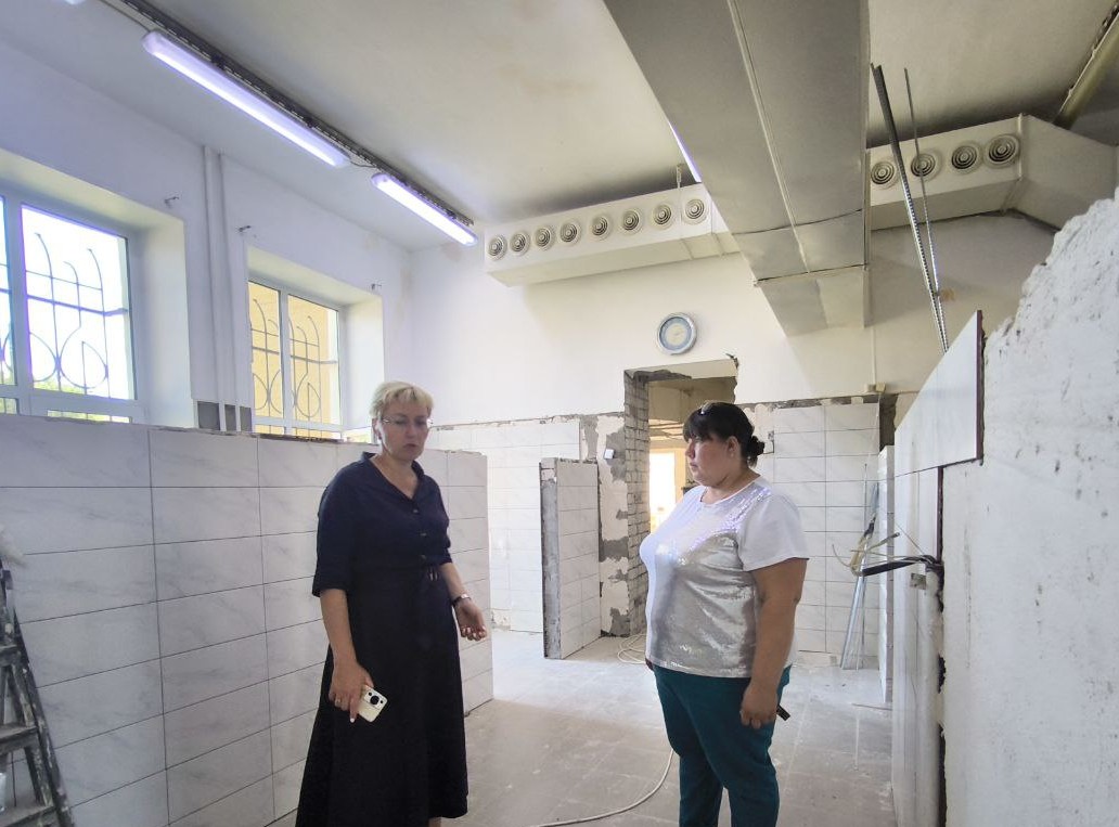 В четырех школах Сормовского района ремонтируют пищеблоки