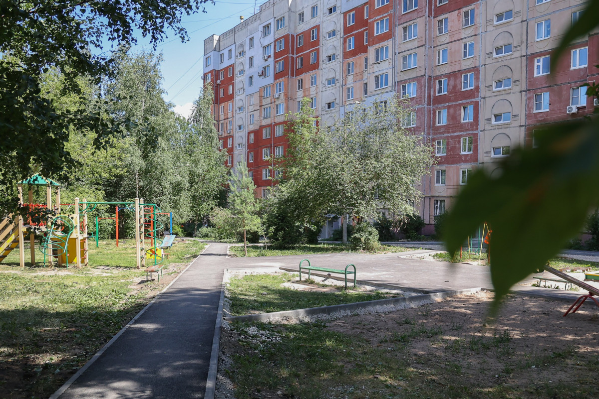 166 дворов отремонтируют в Нижнем Новгороде в этом году