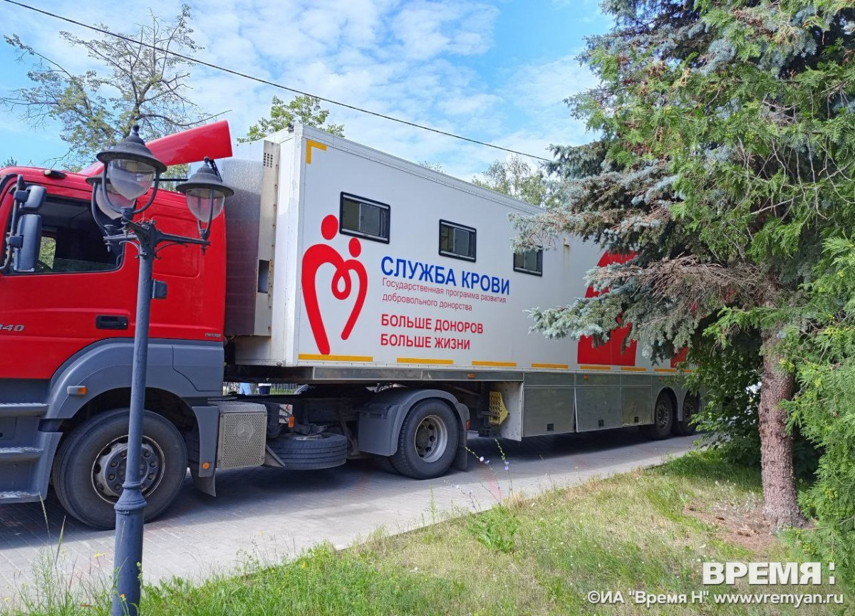 Более 20 литров крови сдали жители Сормовского района на июльской донорской акции