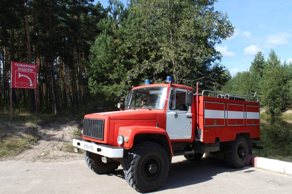 V класс пожарной опасности действует на территории лесов в Нижнем Новгороде