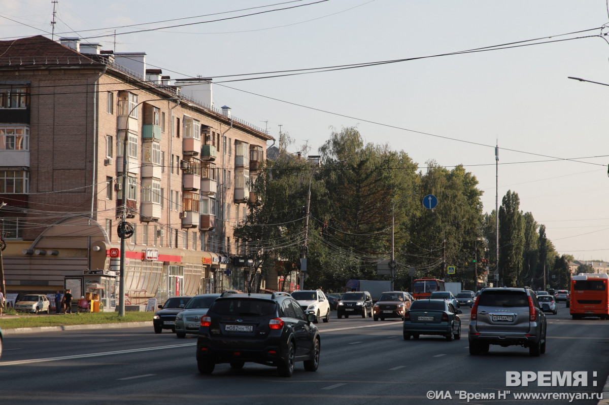 Серьезные пробки образовались на выездах из Нижнего Новгорода 19 июля