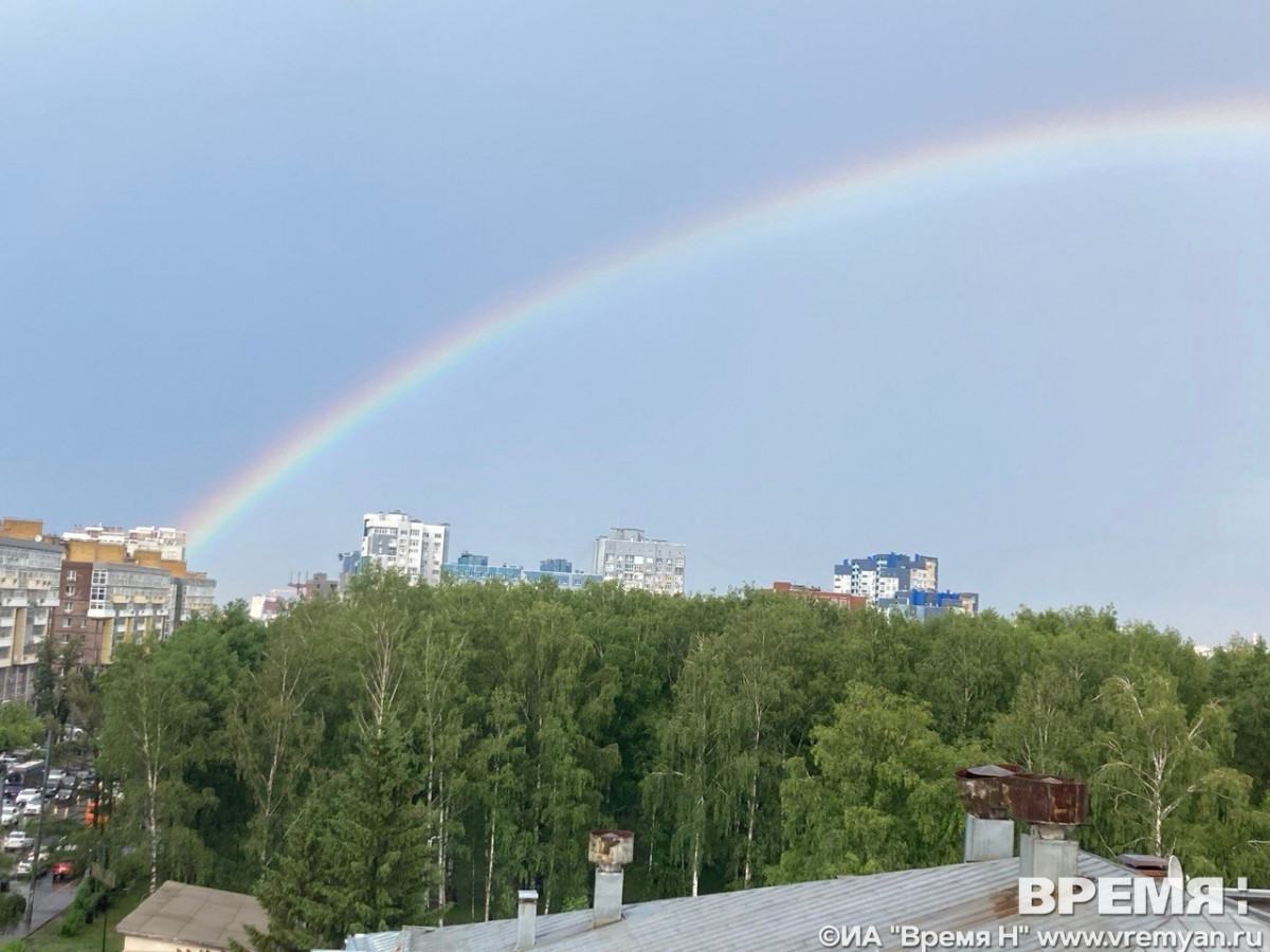 Кратковременные дожди ожидаются в Нижнем Новгороде на этой неделе