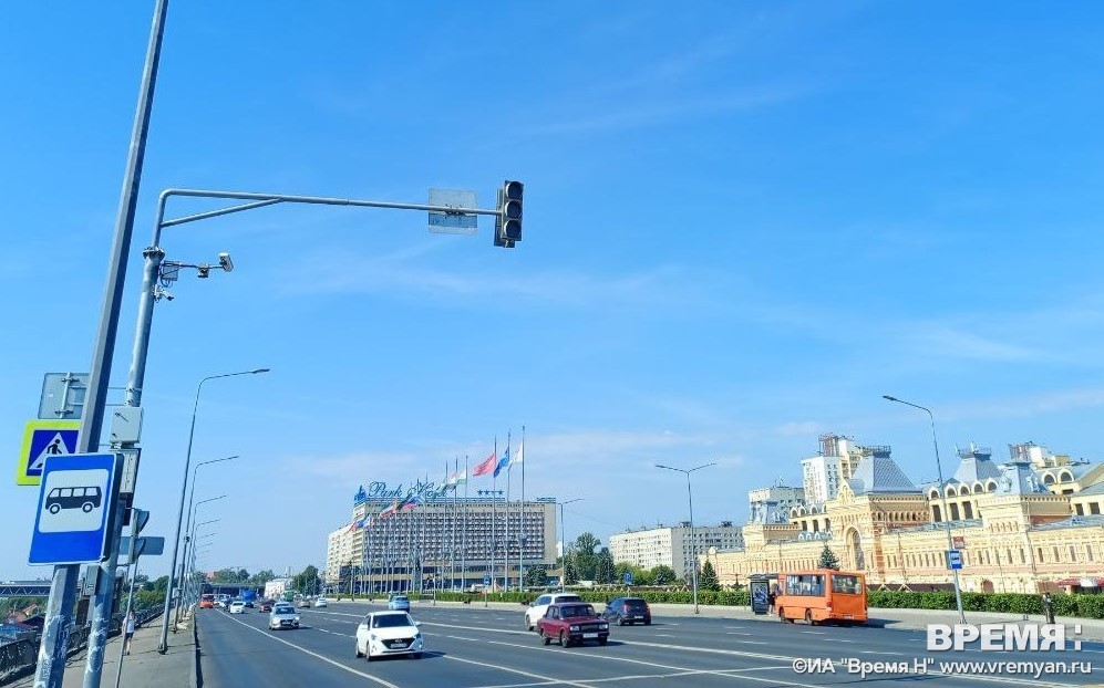 Пять светофоров не работают в Нижнем Новгороде 22 июля