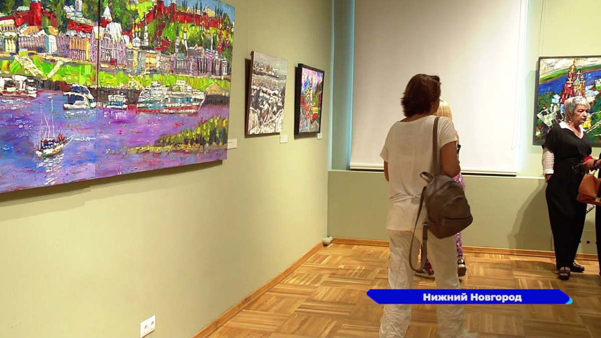 Выставка «Отличник» художника Михаила Полякова открылась в Нижнем Новгороде