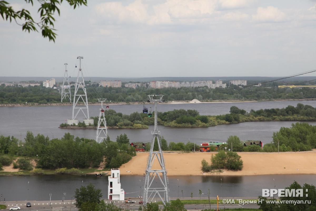 Канатную дорогу Нижний Новгород — Бор закроют на ремонт в четверг