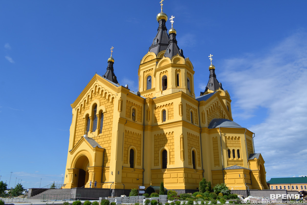 Групповые экскурсии в нижегородском кафедральном соборе Александра Невского стали платными