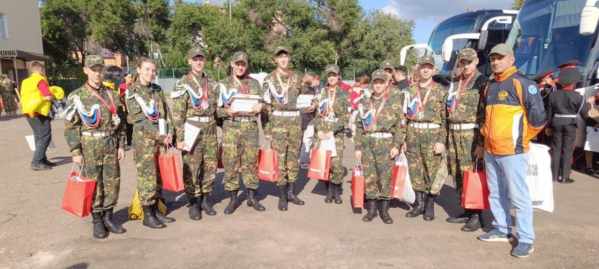 Нижегородцы в четвертый раз победили в окружном этапе игры «Зарница 2.0» в Оренбурге