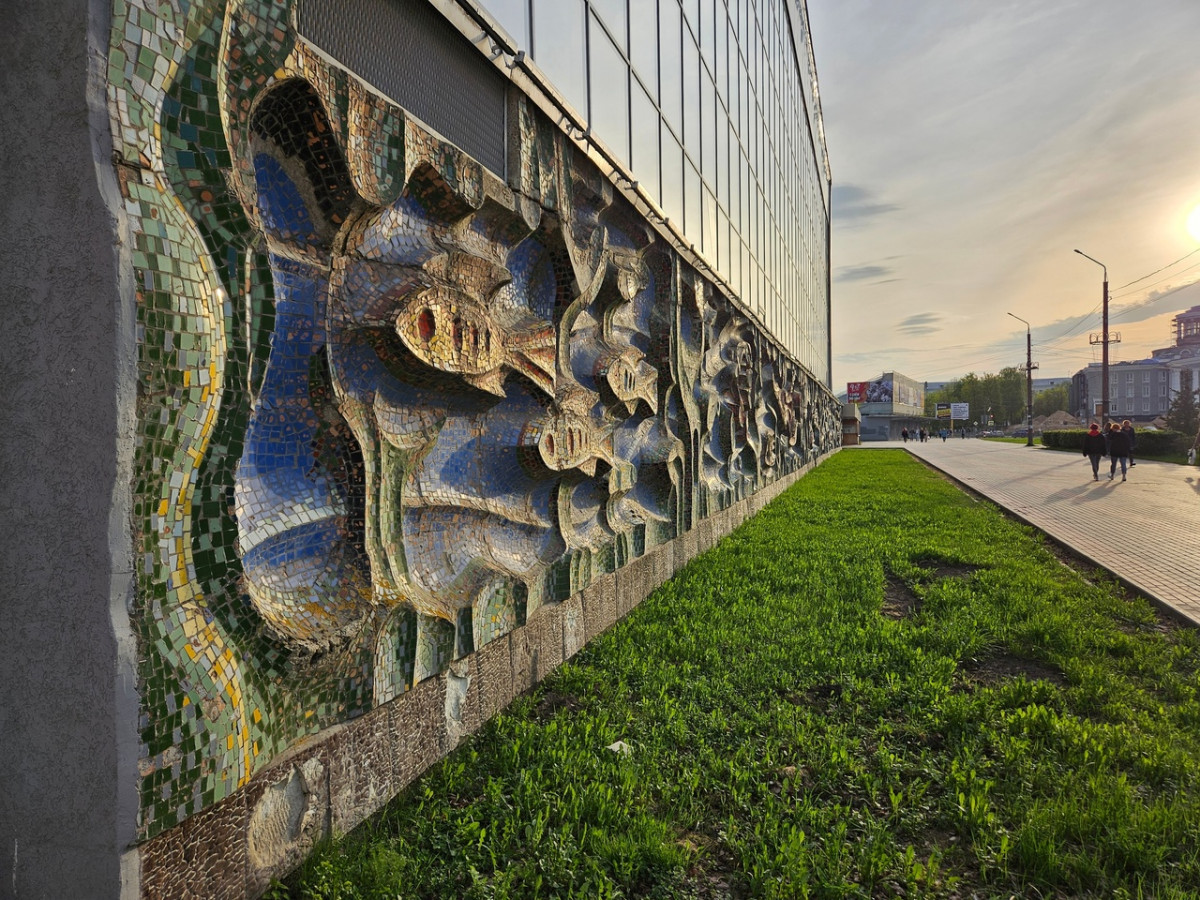 Работы по реставрации мозаики «Подводный мир» стартуют в Дзержинске в выходные