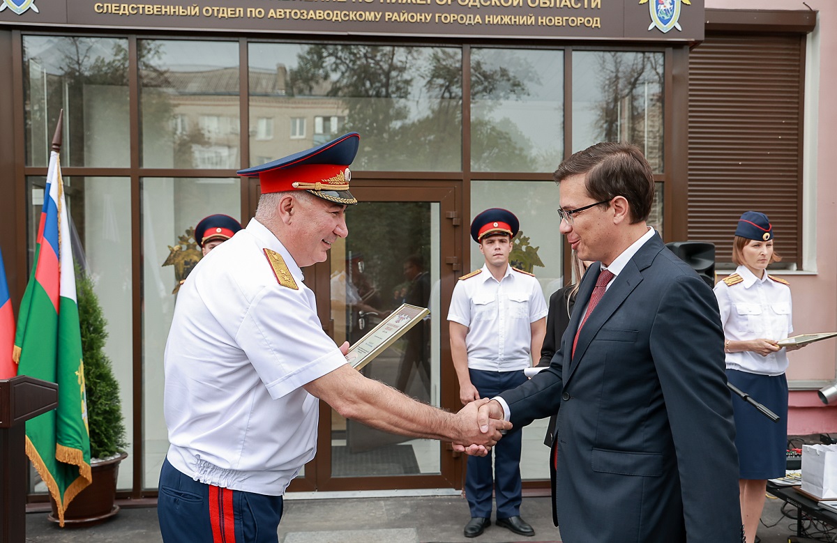 После ремонта открылось здание следственного отдела в Автозаводском районе города