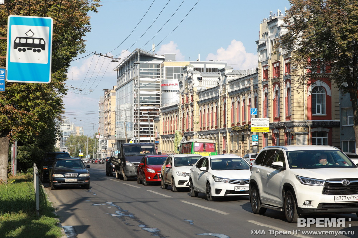 Улицу Белинского в Нижнем Новгороде перекроют с 10 августа до 23 сентября
