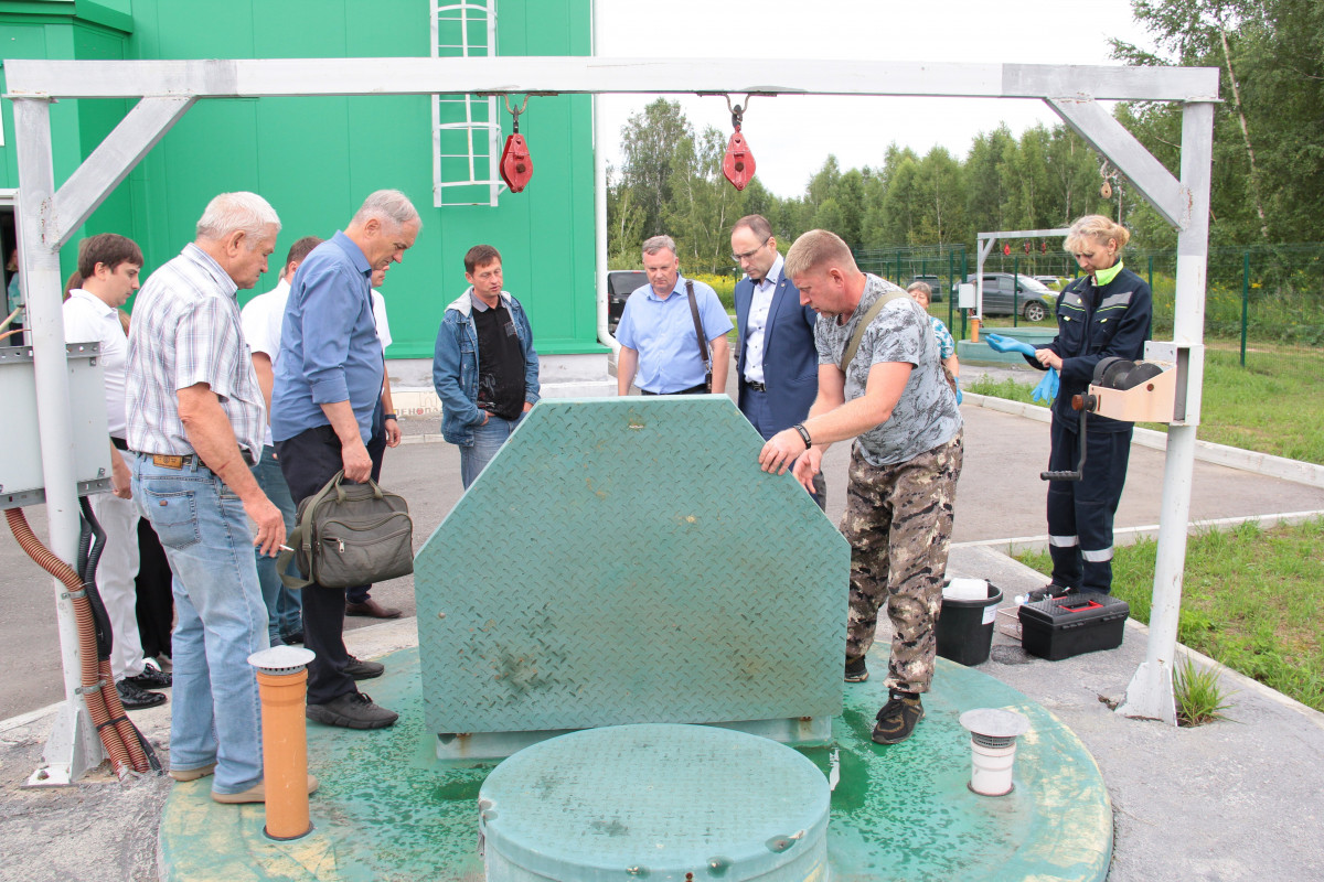 Депутаты продолжают инспектировать очистные сооружения Нижегородской области