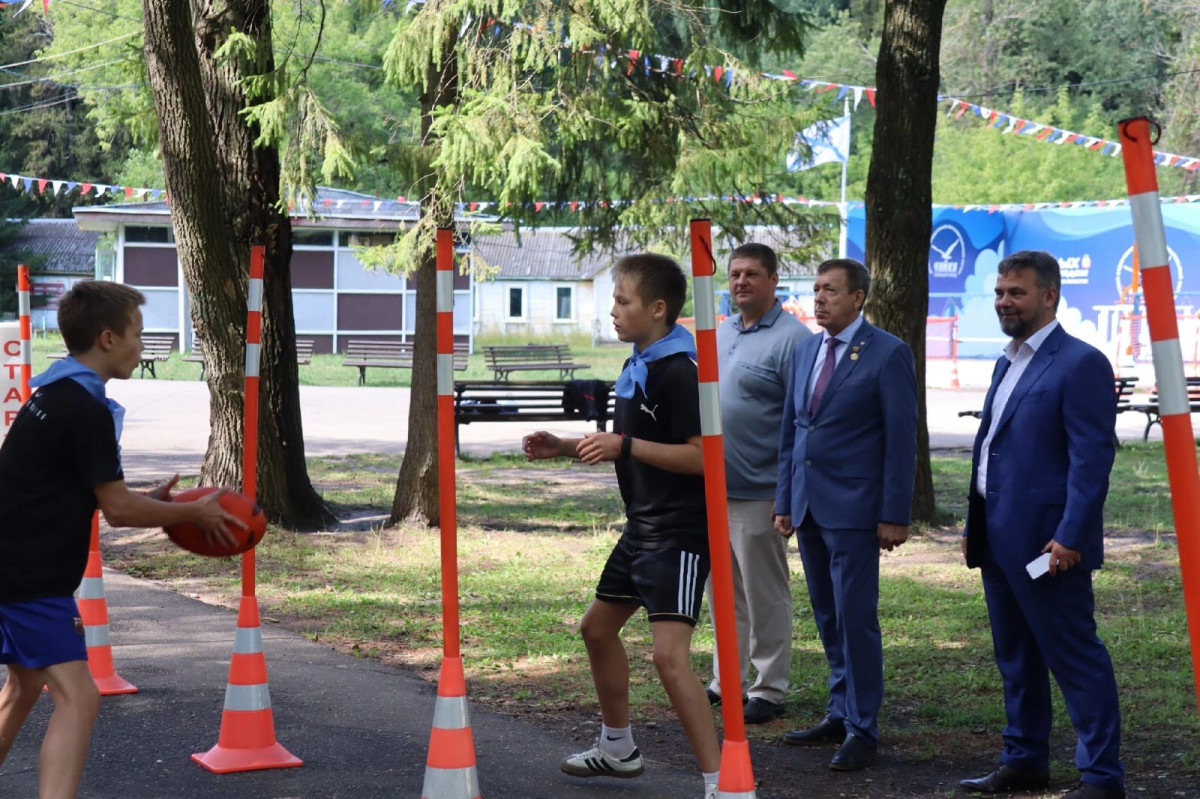 В нижегородском детском лагере «Чайка» прошла спортивно-патриотическая игра «Зарница»