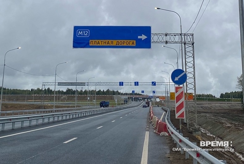 Движение по трассе М-12 в Нижегородской области остановлено из-за ДТП