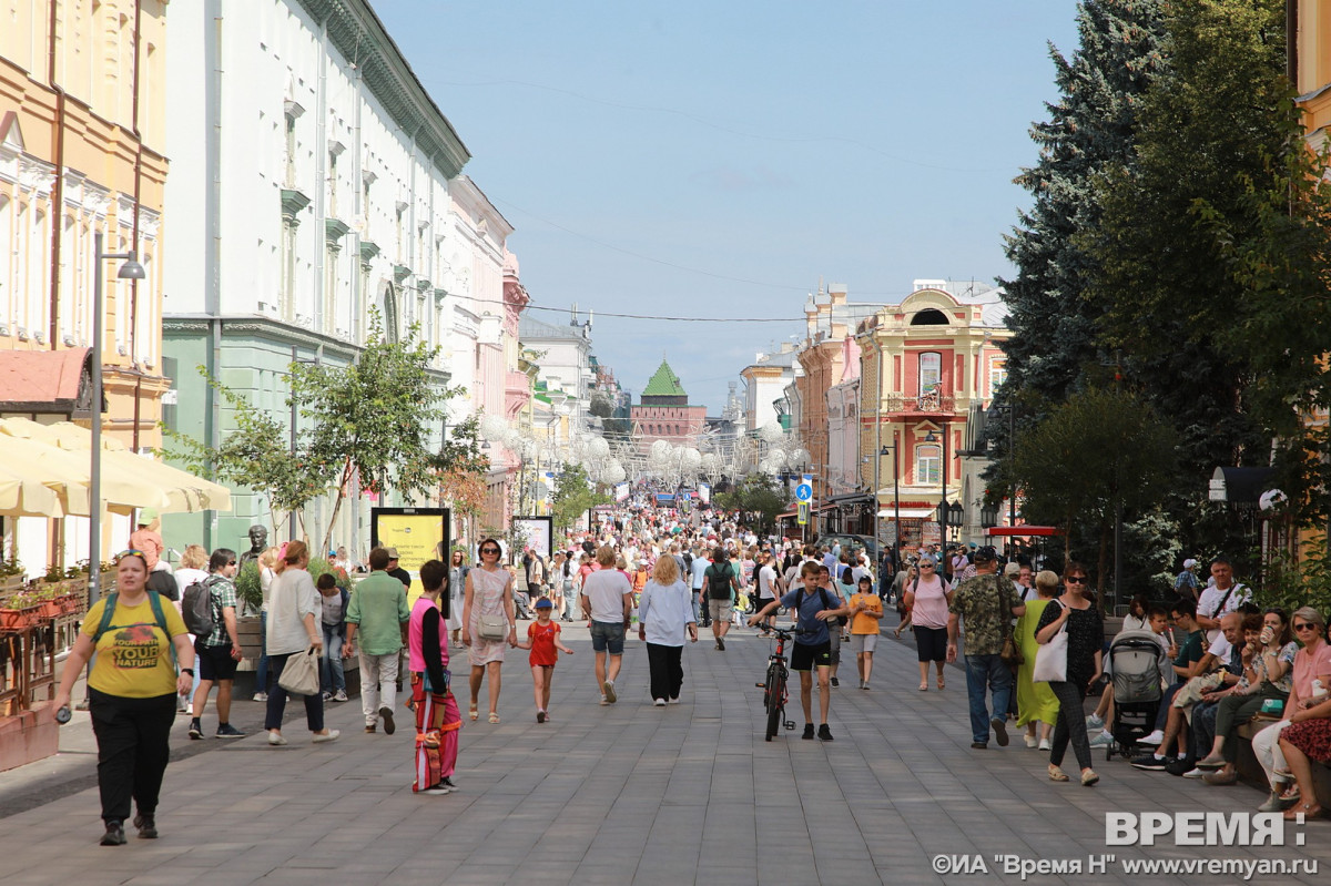 Небольшой дождь и до +24°С ожидается в Нижнем Новгороде 7 августа