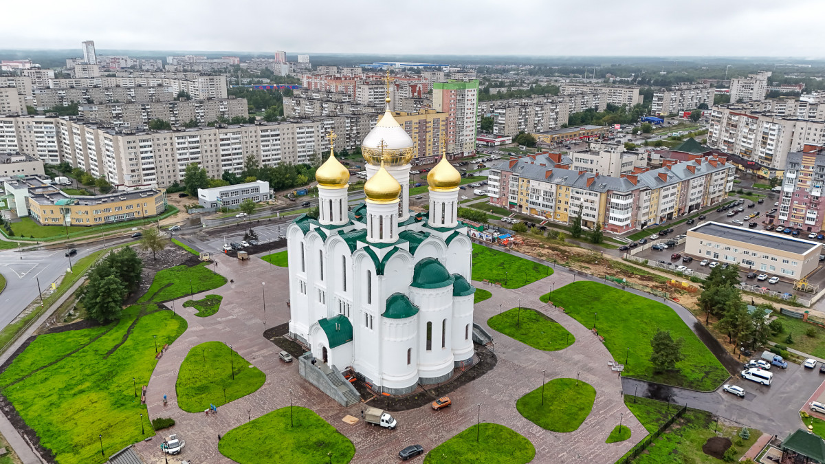 В Дзержинске освящен собор, который строился 30 лет