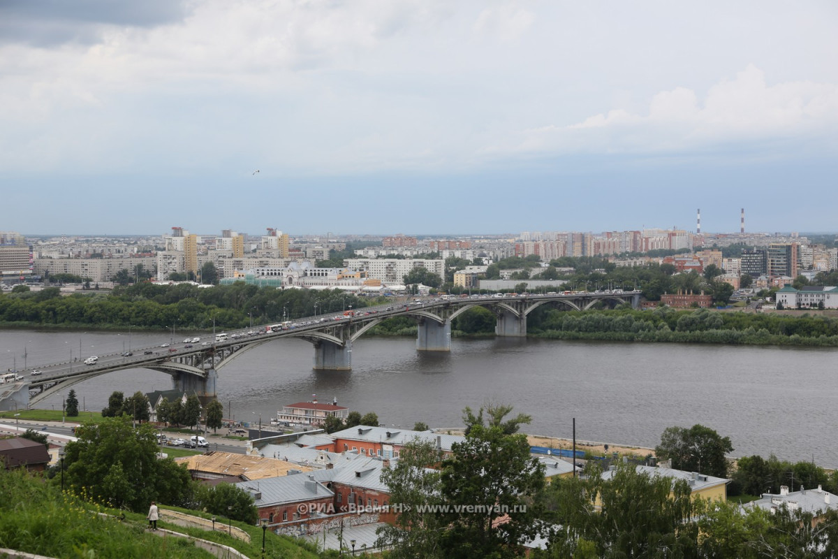 Пасмурно и до +22°С ожидается в Нижнем Новгороде 20 августа