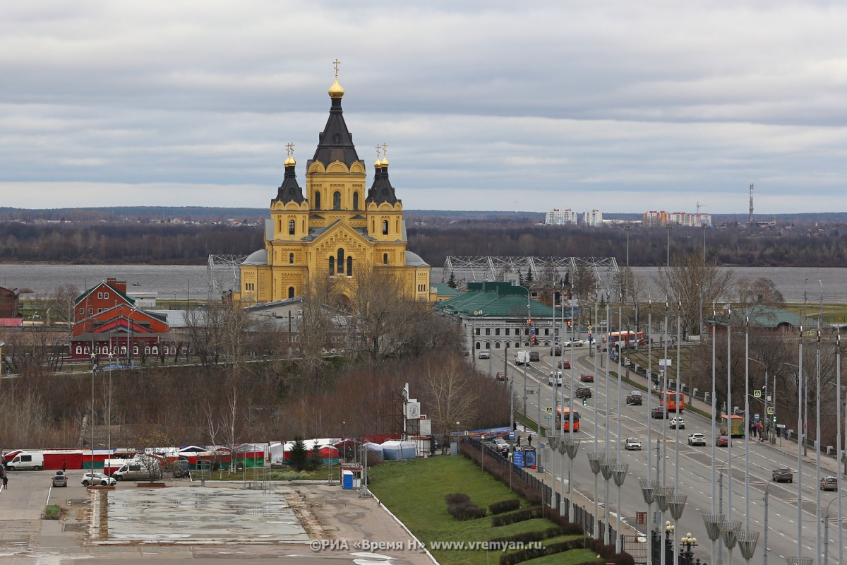 Пасмурно и до +22°С ожидается в Нижнем Новгороде днем 22 августа