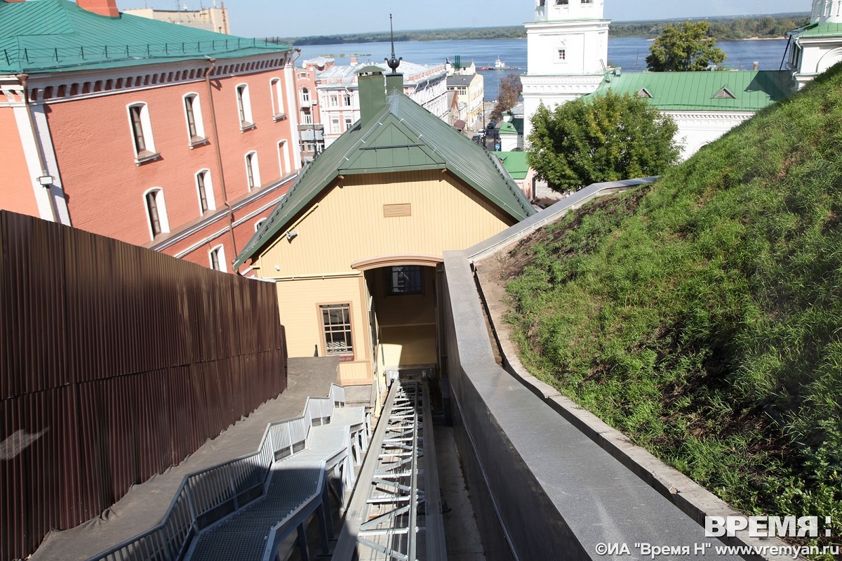 Склоны у нижегородского кремля снабдят геометками