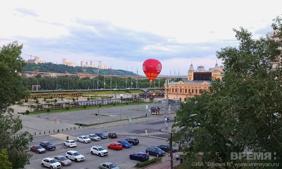 Привязные полёты отменены на Нижегородской ярмарке из-за погоды