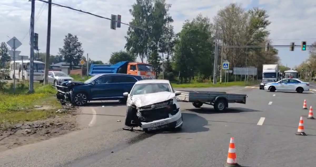 Четыре человека пострадали при аварии в Нижегородской области