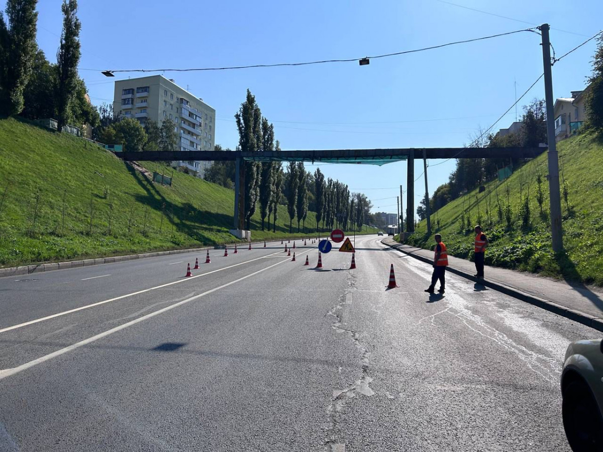 Движение по Похвалинскому съезду будет временно сужено до двух полос