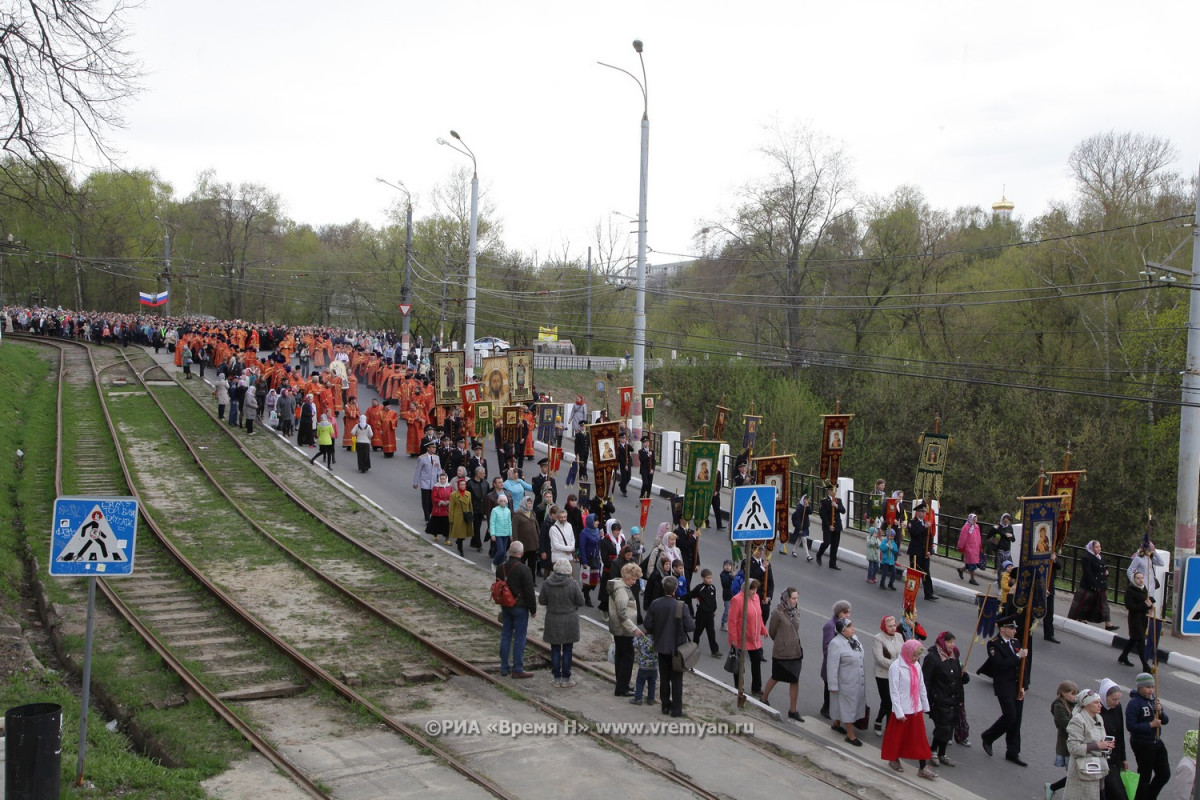 Крестный ход «За жизнь и трезвую Россию» пройдёт в Нижнем Новгороде