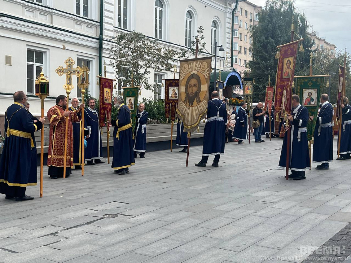 Крестный ход «За жизнь и трезвую Россию» проходит в Нижнем Новгороде