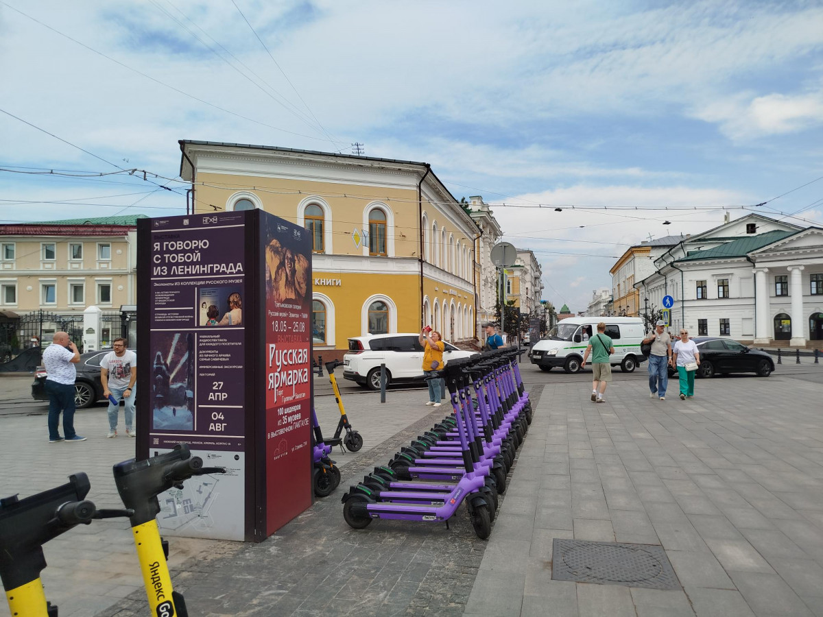 Нижний Новгород попал в пятёрку городов с самыми долгими поездками на самокатах в 2024 году