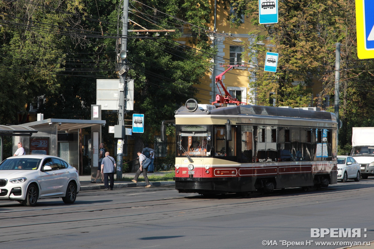 Движение трамваев изменится в Нижнем Новгороде в связи с ремонтом резервного кабеля