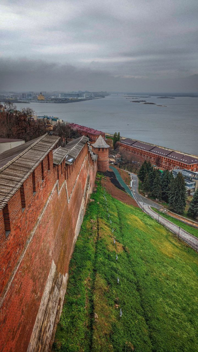 Круговой маршрут по стене Нижегородского кремля перешел на зимний режим работы