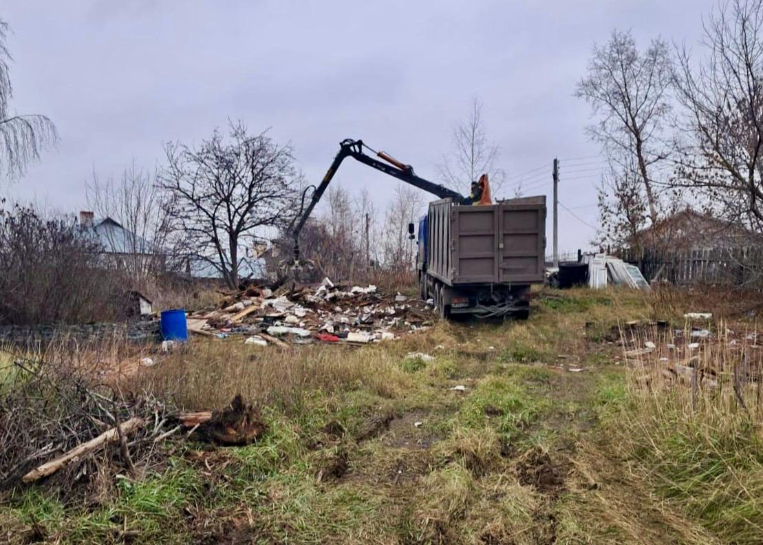 Более 8,5 тысяч кубометров мусора вывезли с несанкционированных свалок в Сормовском районе